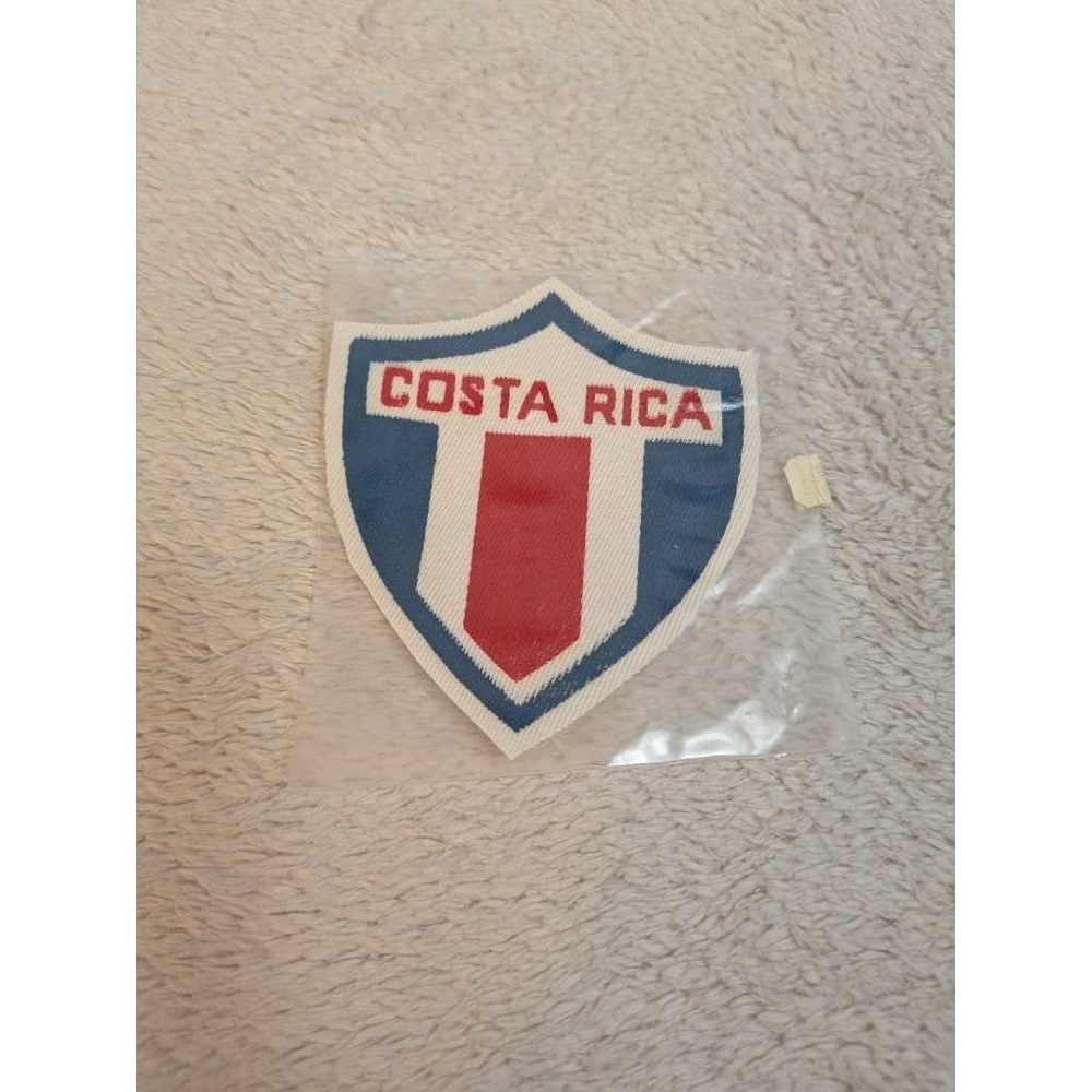 Costa Rica Embroidered Shield Patch National Emblem Souvenir Collectible